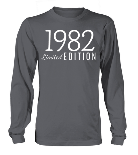 1982 Limited Edition Birthday Long sleeved Unisex
