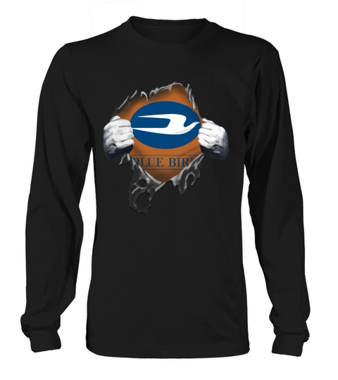 blue bird corporation Long sleeved Unisex