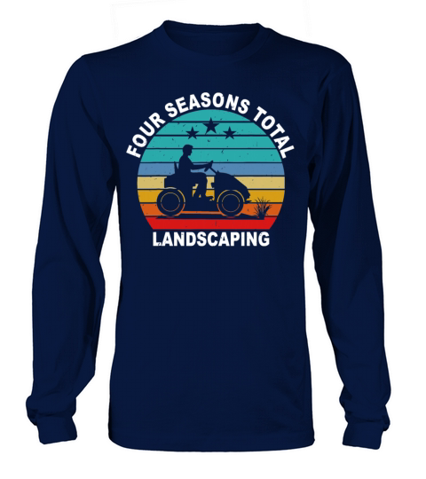 Four Season Total Landscaping Vintage Gift Long sleeved Unisex