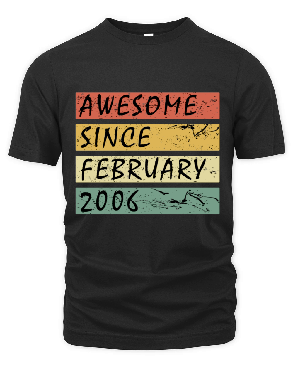 2006 vintage birthday February saying Organic Unisex T-shirt