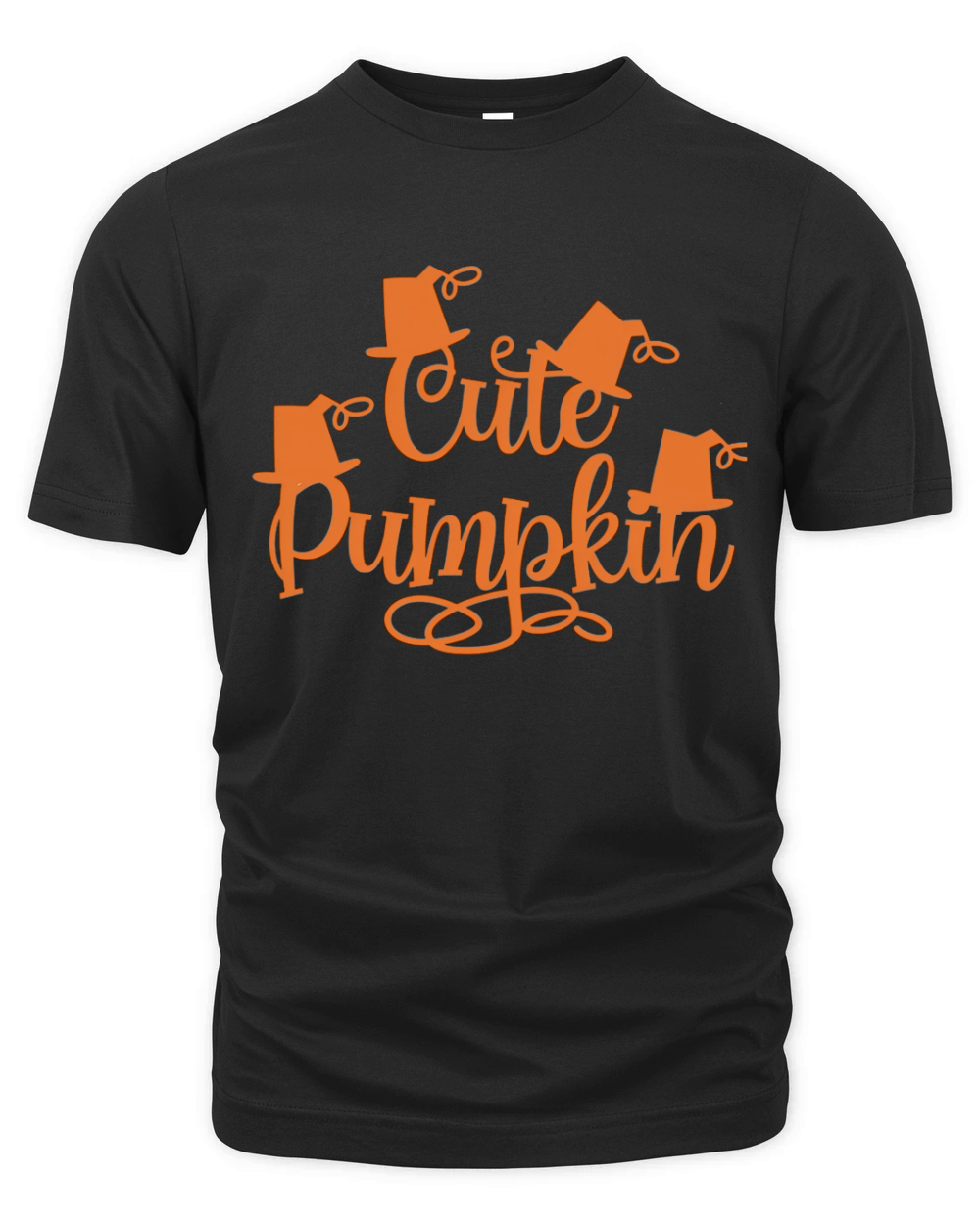 Cute pumpkin 7 Organic Unisex T-shirt
