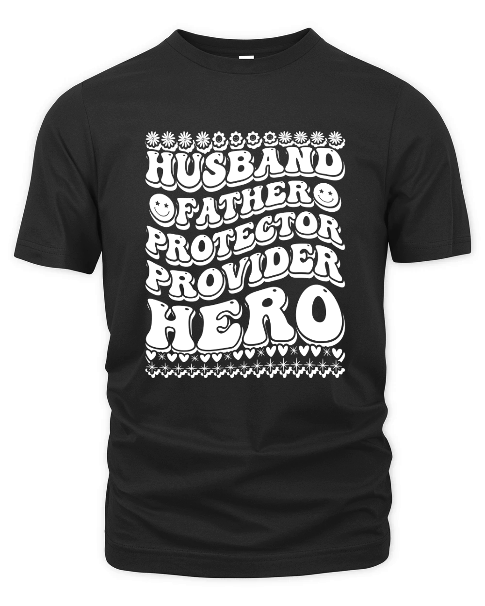 Husband Father Protector provider hero 04 Organic Unisex T-shirt