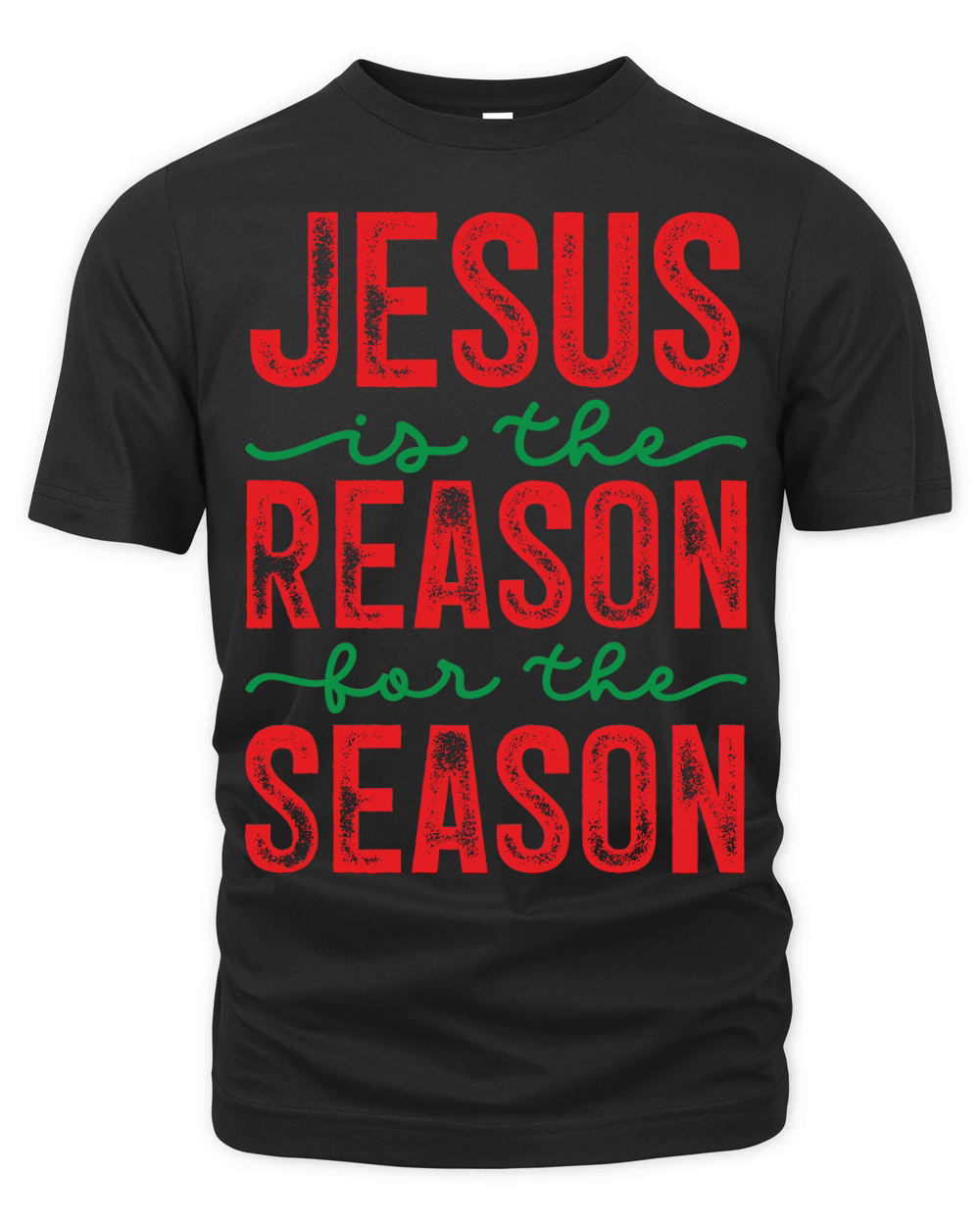 Jesus Is The Reason For The Season, Christian Organic Unisex T-shirt