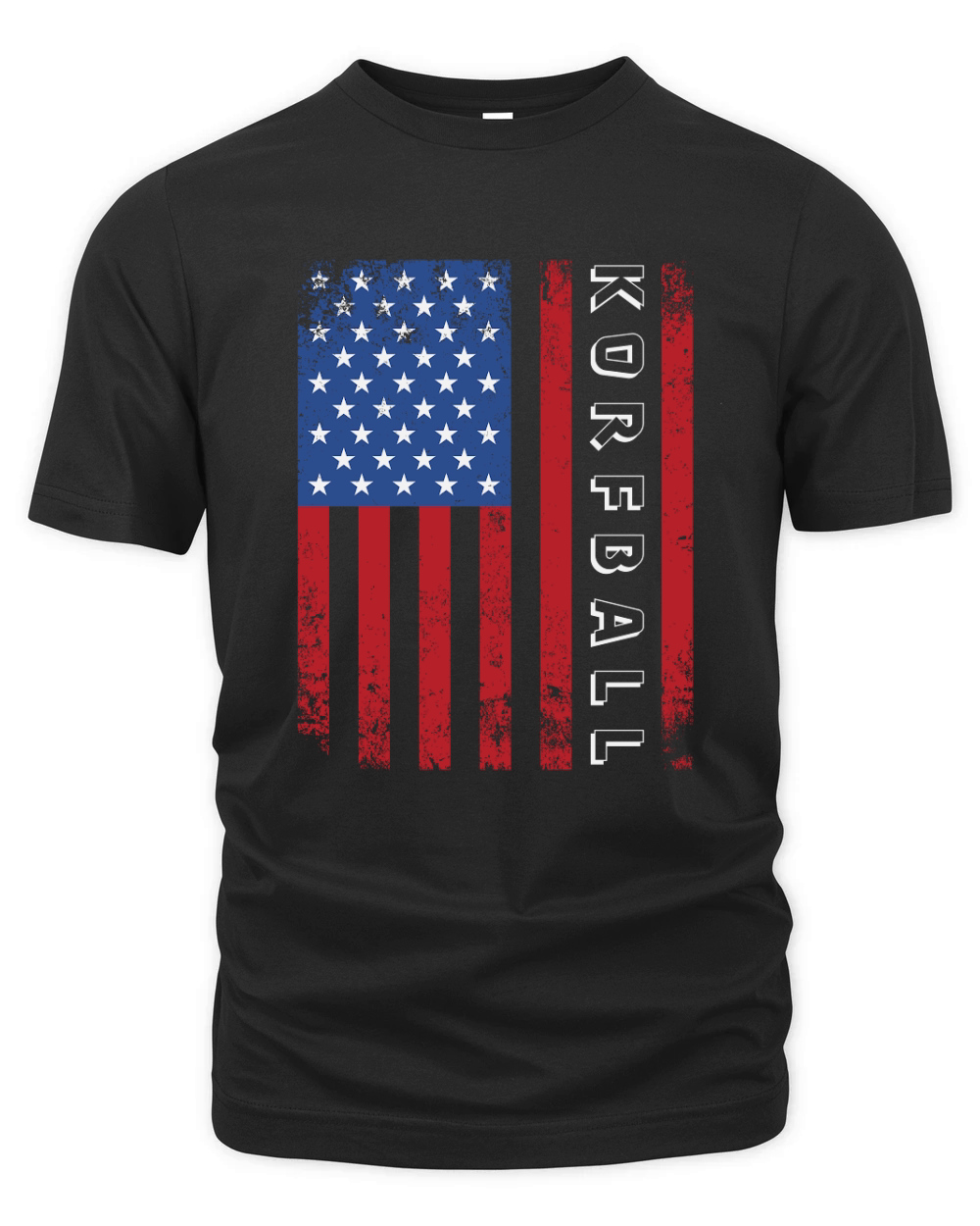 Sport Us Flag Korfball 02 Organic Unisex T-shirt
