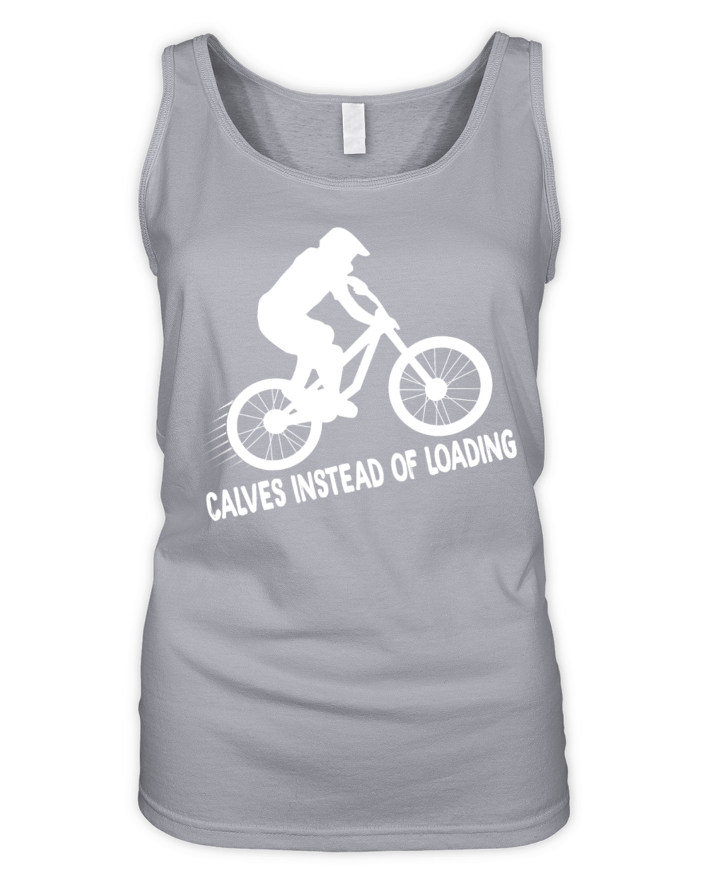 Calves instead of loading Organic Women's Tank Top