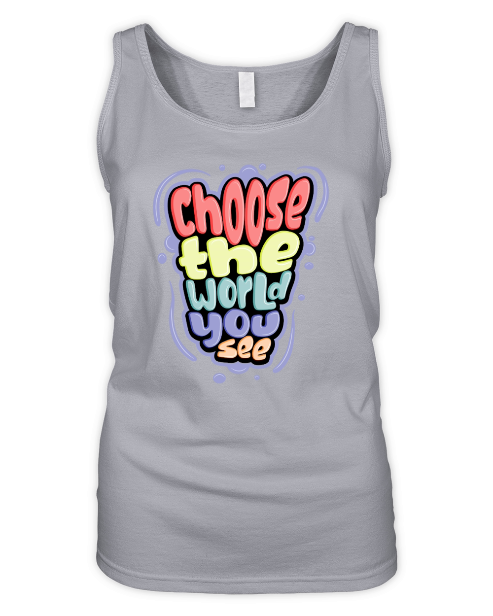 Choose the World you see Organic Women's Tank Top