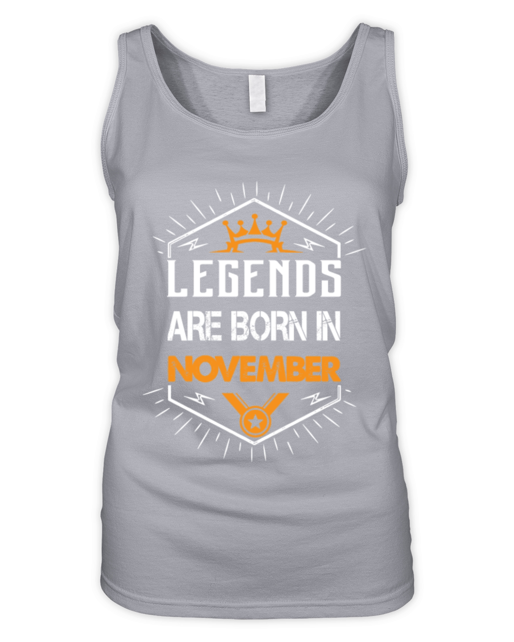 Legends are born in November Organic Women's Tank Top