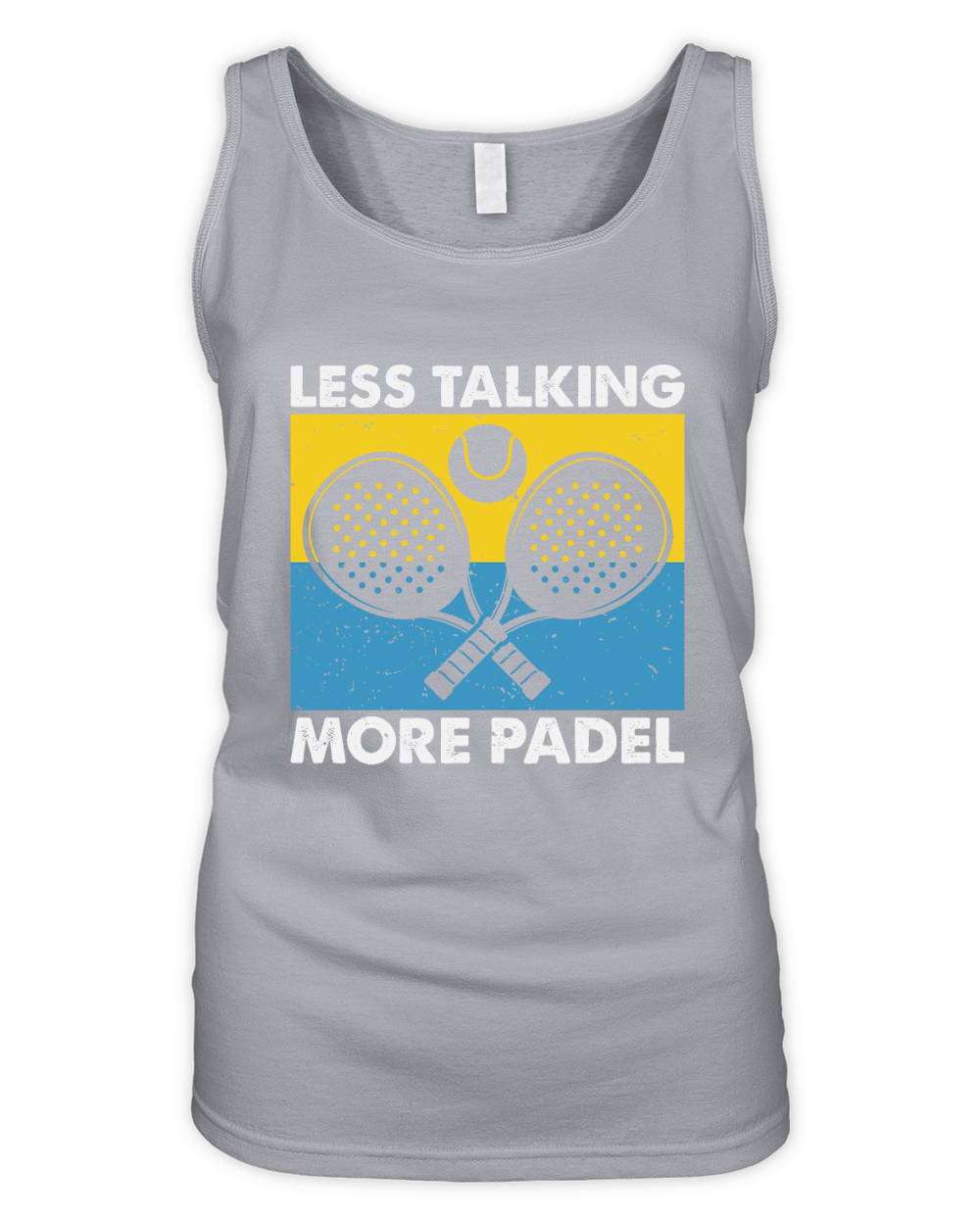 Less Talking More Padel Organic Women's Tank Top