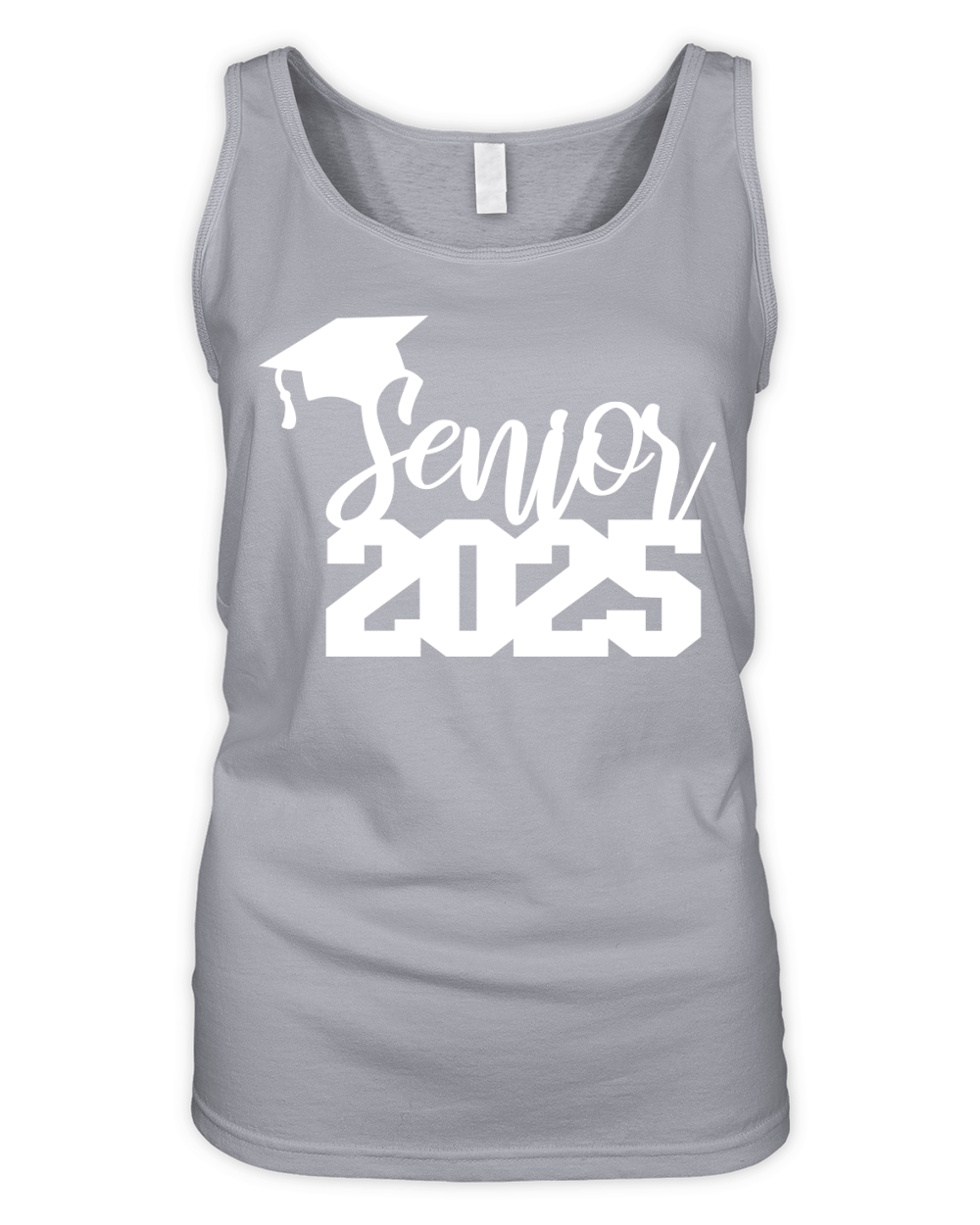 Senior 2025 small cap white Organic Women's Tank Top