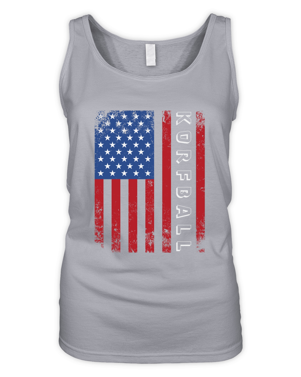 Sport Us Flag Korfball 02 Organic Women's Tank Top