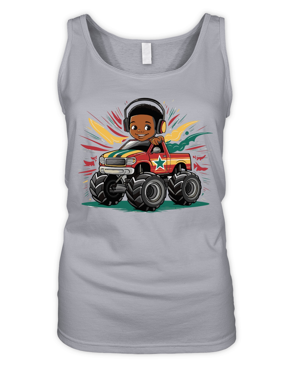 Truck boy 03 Organic Women's Tank Top