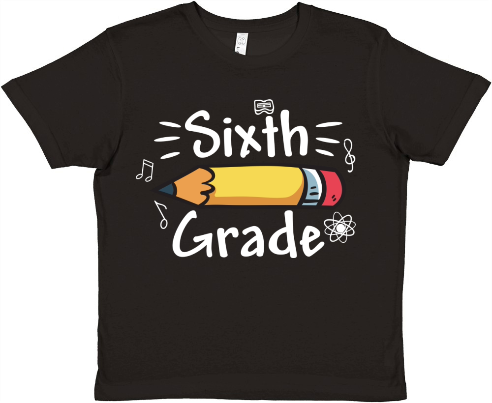 back to school   Sixth grade Premium Kids Crewneck T-shirt