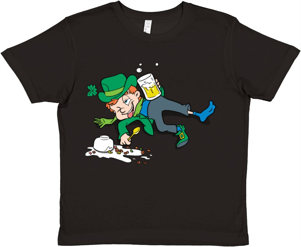 UNLUCKY LEPRECHAUN Premium Kids Crewneck T-shirt