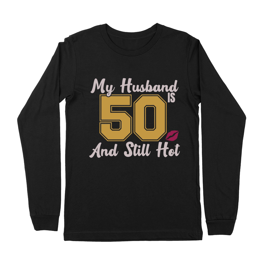50th Birthday 50 Th Birthda Premium Long Sleeve