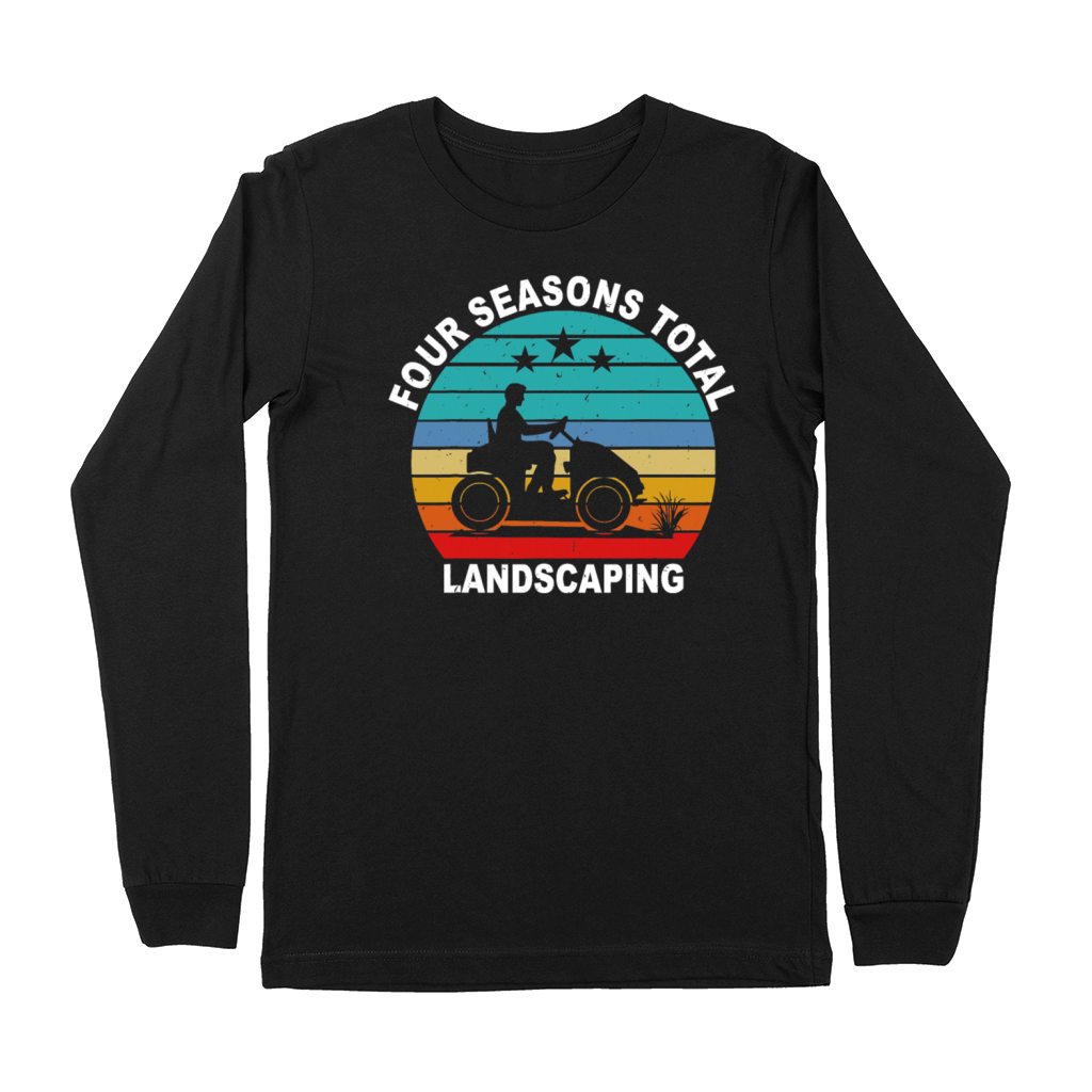 Four Season Total Landscaping Vintage Gift Premium Long Sleeve
