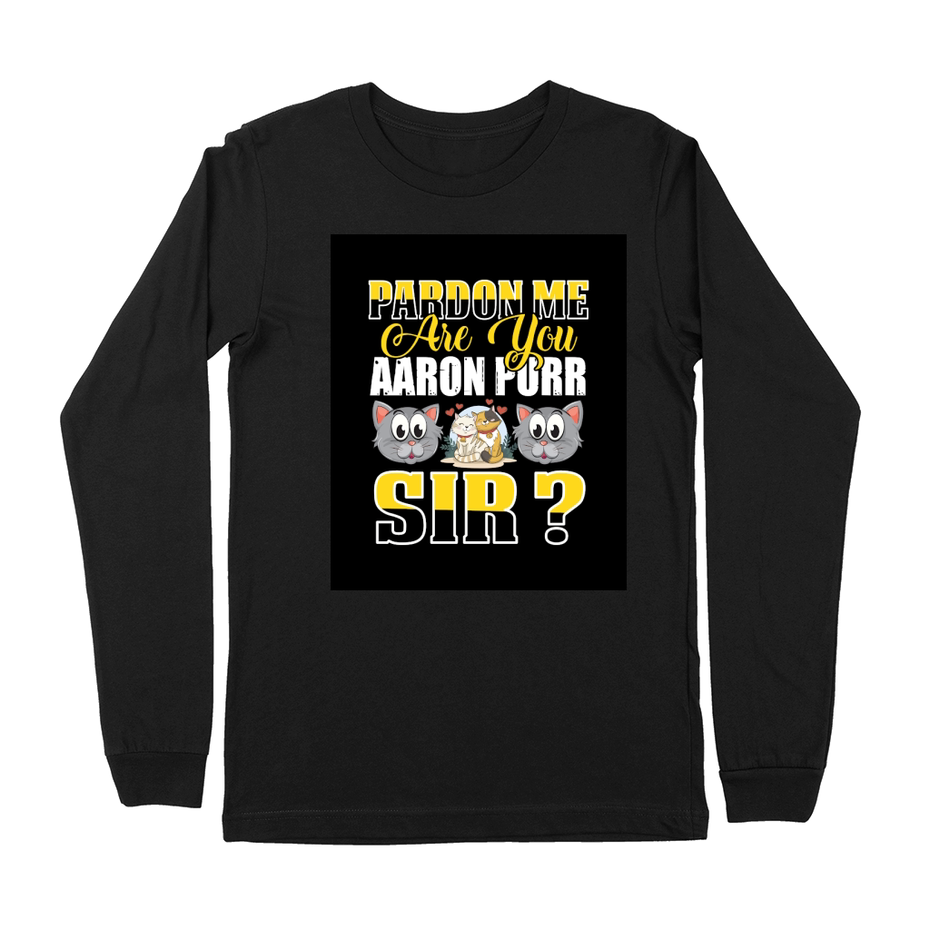 pardon me are you aaron burr sir Premium Long Sleeve