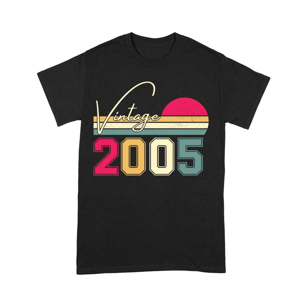 Birthday  Vintage Classic Born In 2005 Premium T-shirt