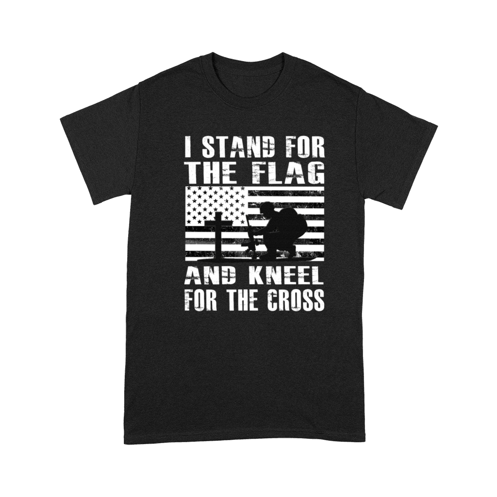 I Stand For The Flag And Kneel For The Cross Shirt Premium T-shirt