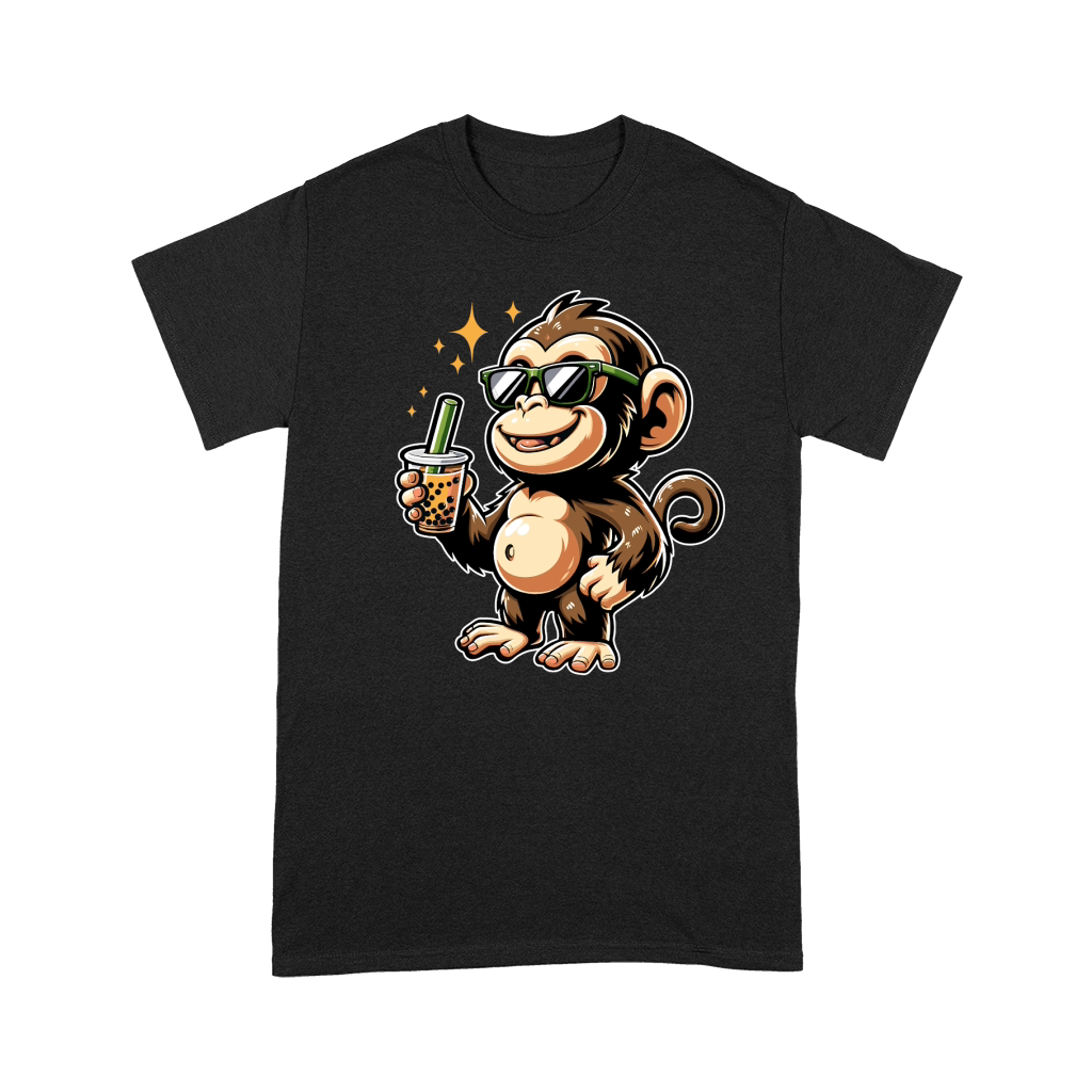 Monkey BOBA TEA 5 Premium T-shirt