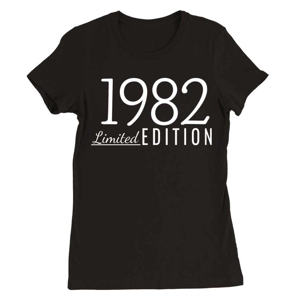 1982 Limited Edition Birthday Premium Womens Crewneck T-shirt