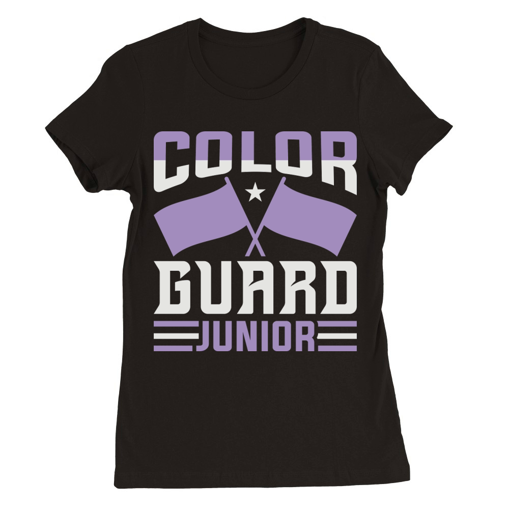 Color Guard Junior 04 Premium Womens Crewneck T-shirt