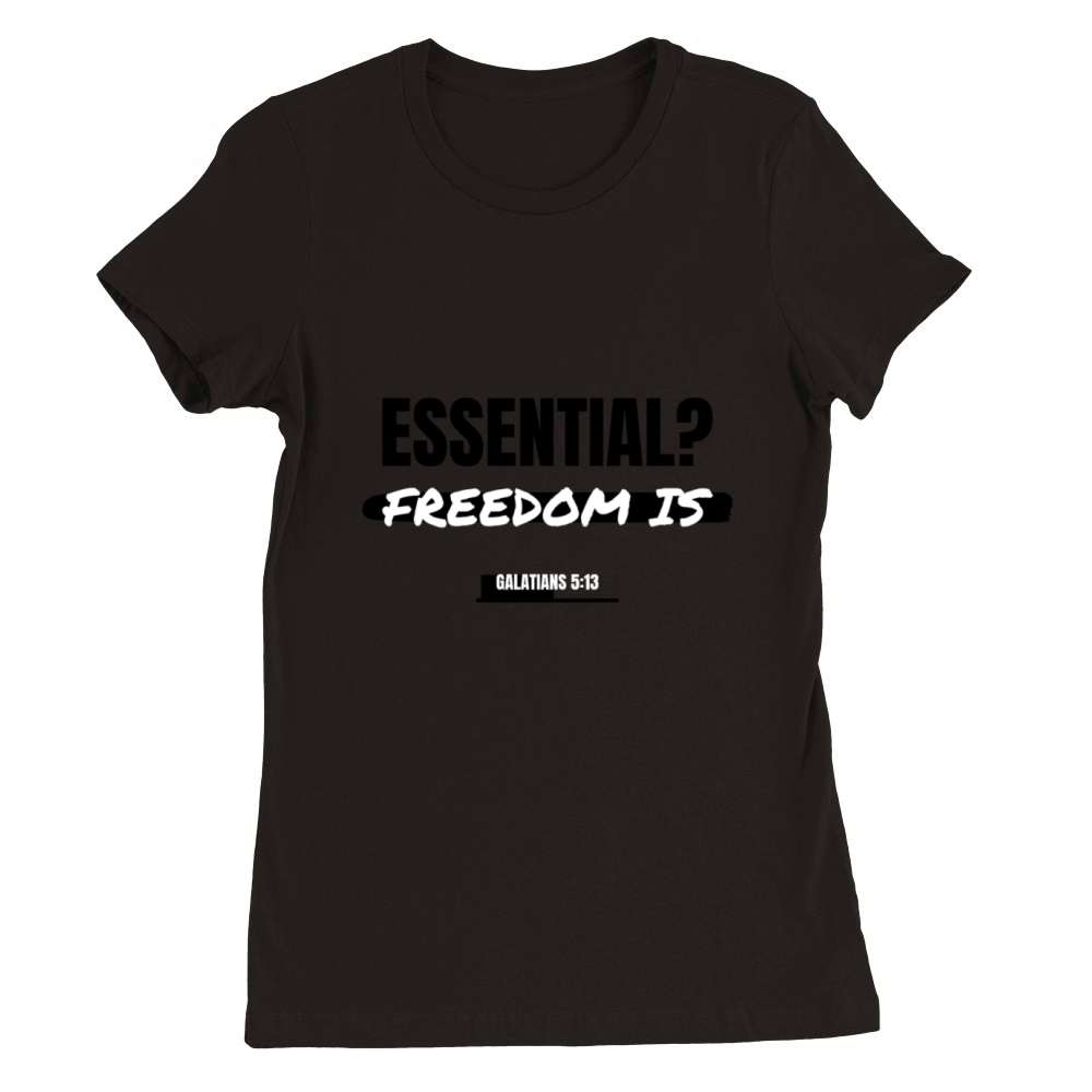Essentials Premium Womens Crewneck T-shirt