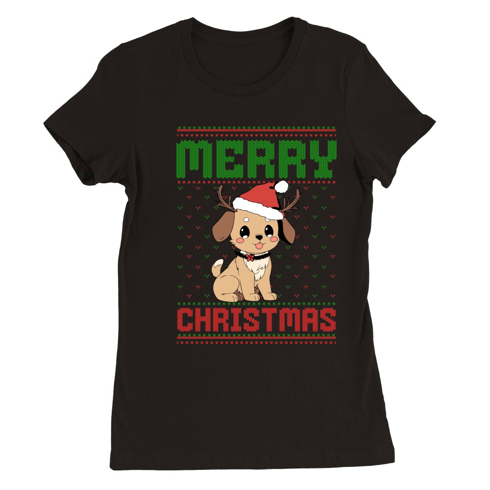 Merry christmas 59 87 Premium Womens Crewneck T-shirt