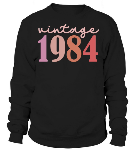 Vintage 1984 Sweatshirt Unisex