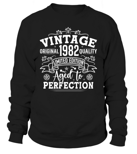 Vintage Birthday TShirt Design Bundle 1982 Sweatshirt Unisex