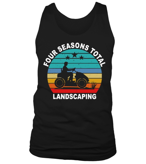 Four Season Total Landscaping Vintage Gift Tank Top Unisex