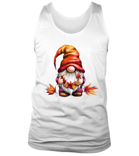 Watercolour Dwarves Autumn Clipart Tank Top Unisex