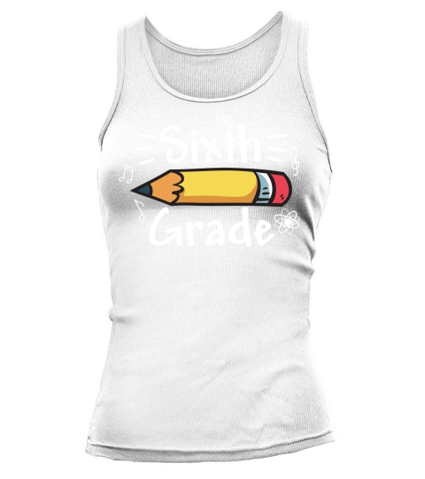 back to school   Sixth grade Tank top Woman
