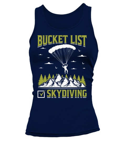 Bucket list skydiving 03 Tank top Woman