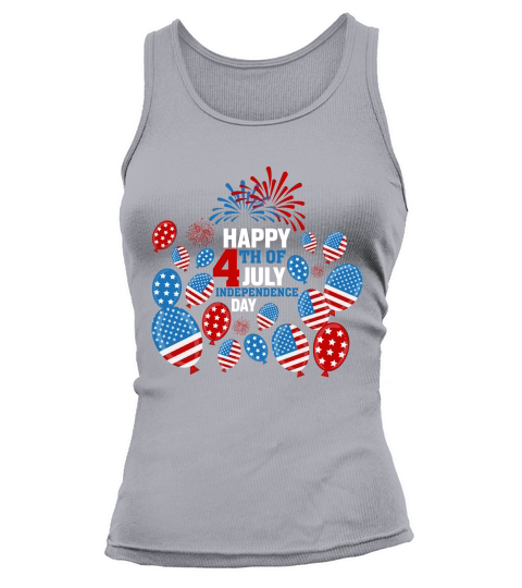 Happy 4th of July Independence (2) Tank top Woman