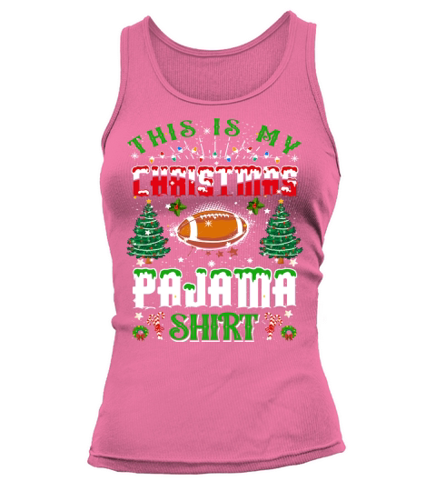 THIS IS MY CHRISTMAS PAJAMA SHIRT Tank top Woman