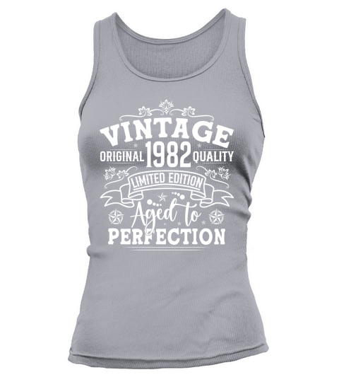Vintage Birthday TShirt Design Bundle 1982 Tank top Woman