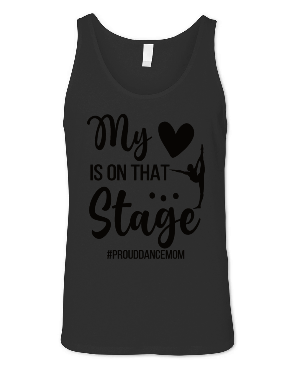 Dance Mom Of A Dancer Mother Proud Dancer Mama Unisex Jersey Tank