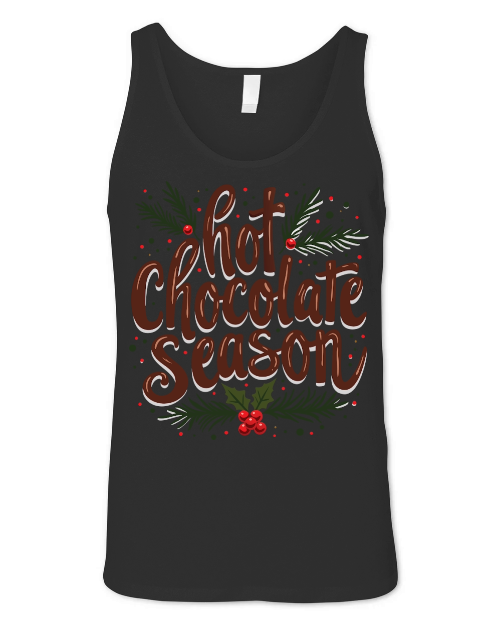 Hot Chocolate Season Unisex Jersey Tank