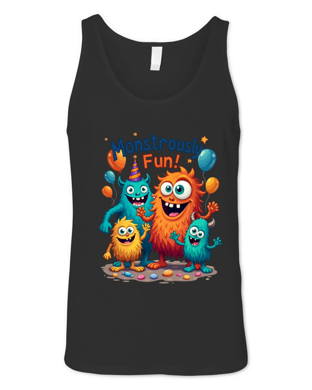 Monstrously fun! Unisex Jersey Tank