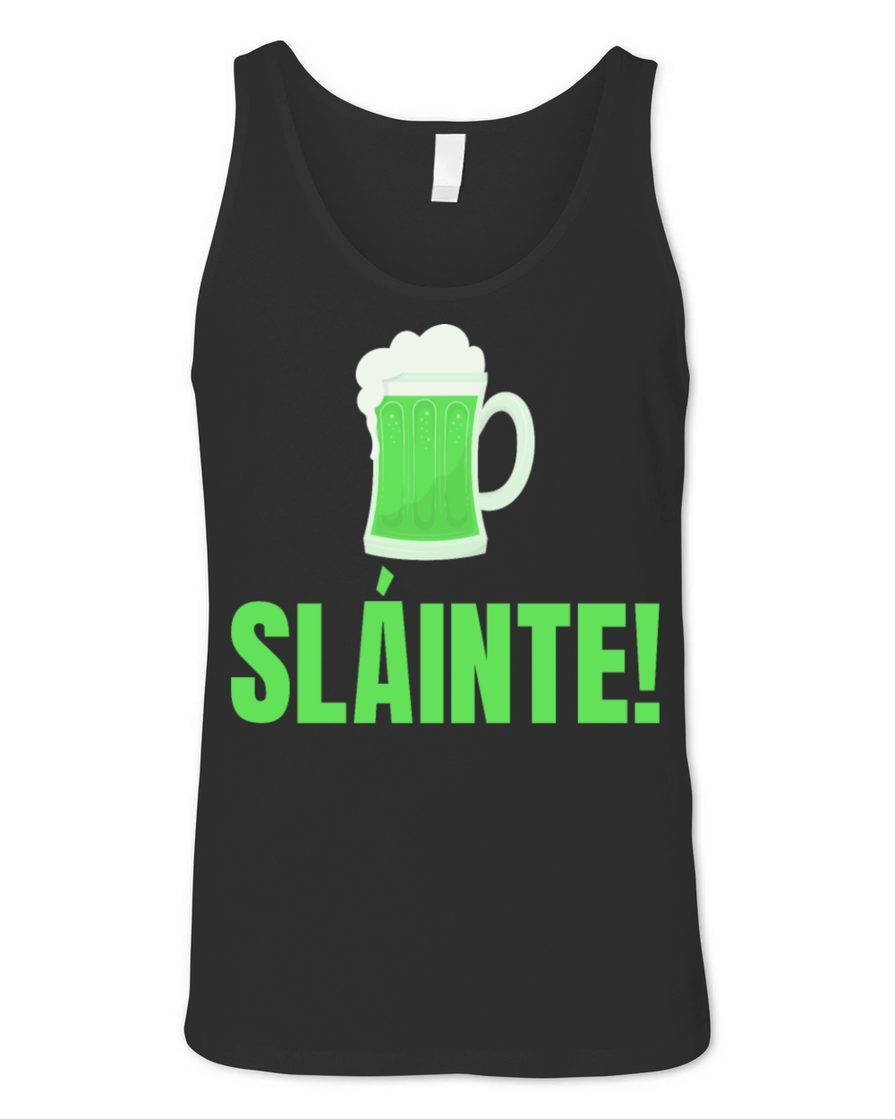 Slainte Irish St Patricks Day Unisex Jersey Tank