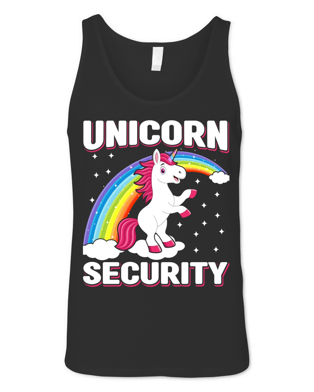 Unicorn Security Unisex Jersey Tank