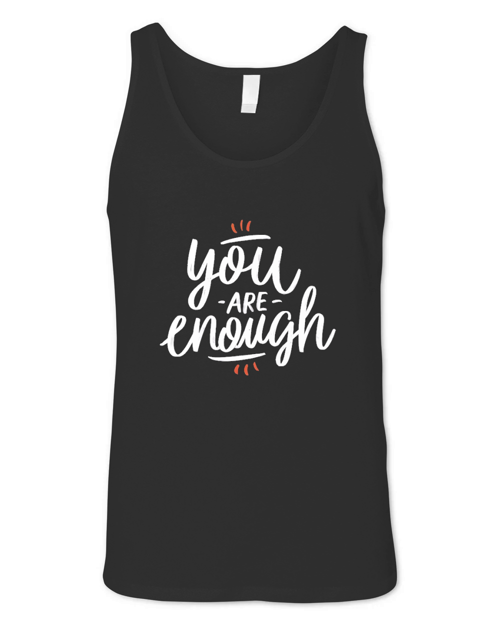 you are enough Unisex Jersey Tank