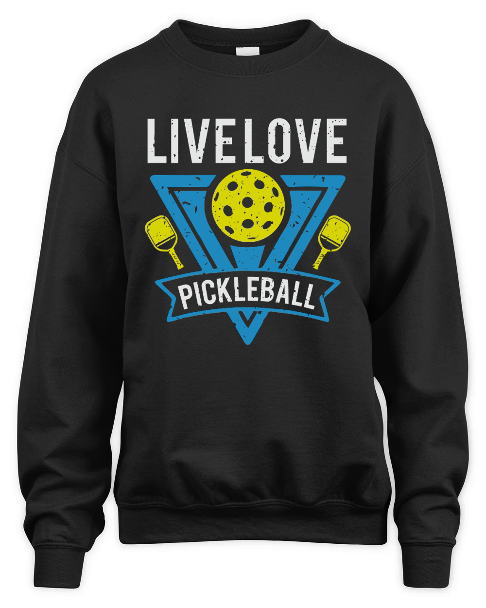 Live Love Pickleball Unisex Premium Crewneck Sweatshirt