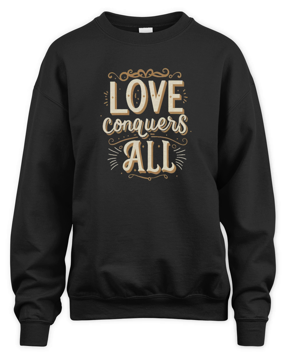 Love conquers all 2 Unisex Premium Crewneck Sweatshirt