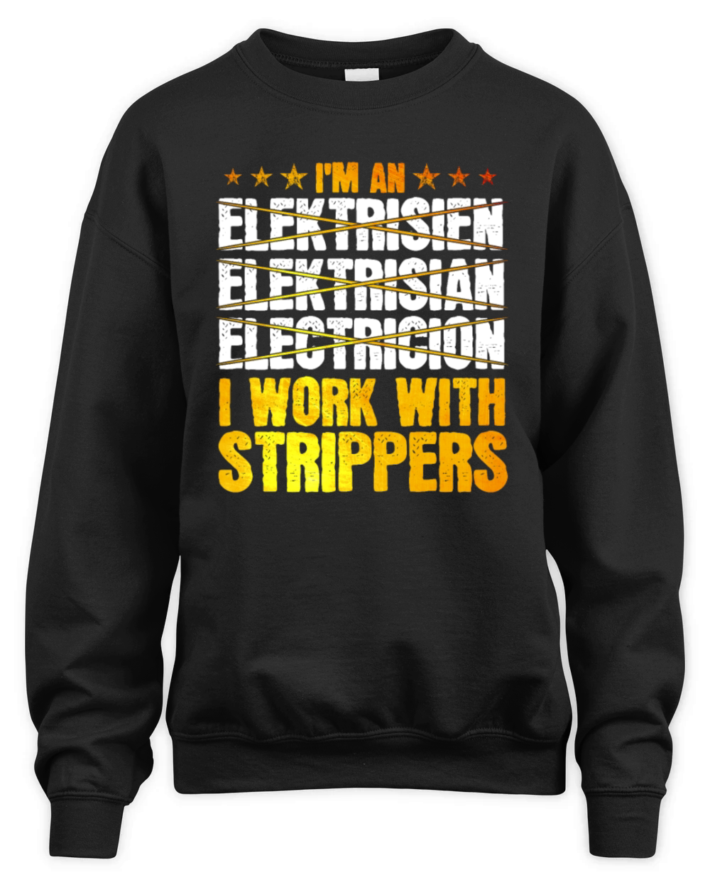 Master Electrician Professional Electrician Unisex Premium Crewneck Sweatshirt