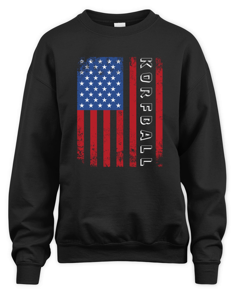 Sport Us Flag Korfball 02 Unisex Premium Crewneck Sweatshirt