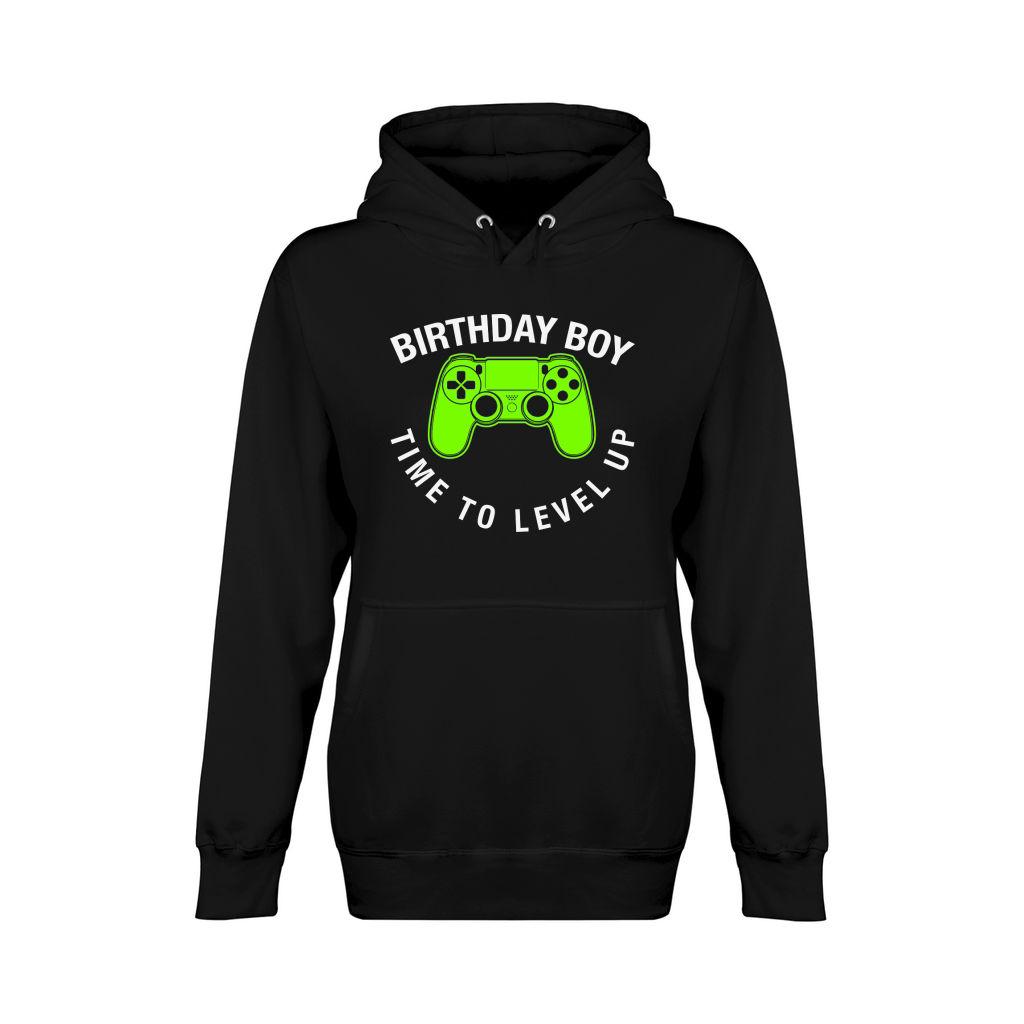 birthday boy time to level up birthday Unisex Premium Pullover Hoodie