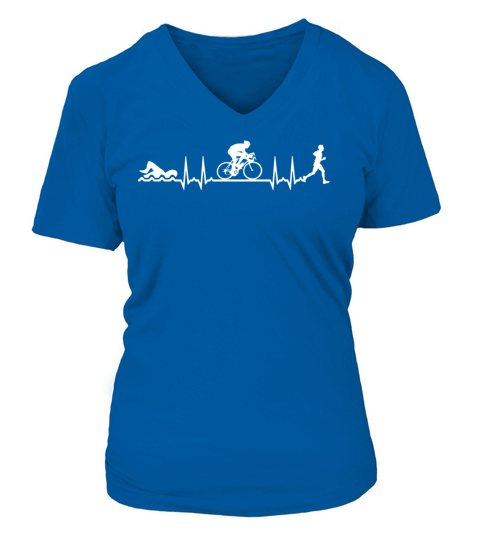 triathlon V-neck T-Shirt Woman