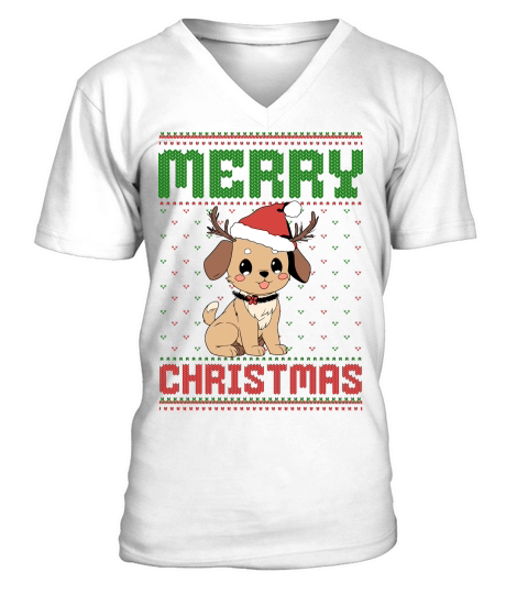 Merry christmas 59 87 V-Neck T-shirt