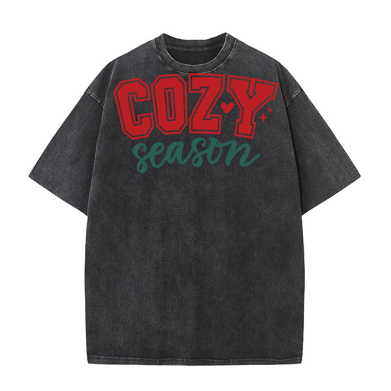 cozy season Washed T-Shirt
